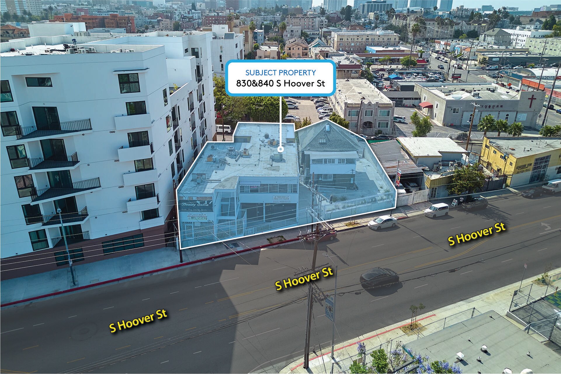 830 S Hoover St, Los Angeles, CA à vendre Photo de l’immeuble– Image 1 sur 49