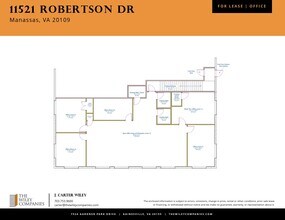 11521 Robertson Dr, Manassas, VA à louer Plan d’étage– Image 1 sur 1