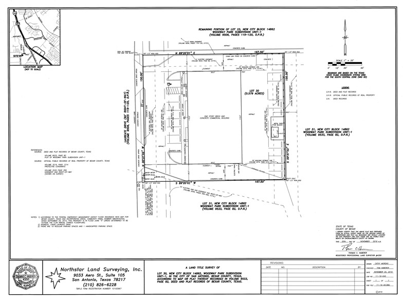 10906 Laureate Dr, San Antonio, TX à louer - Plan de site – Image 3 sur 11