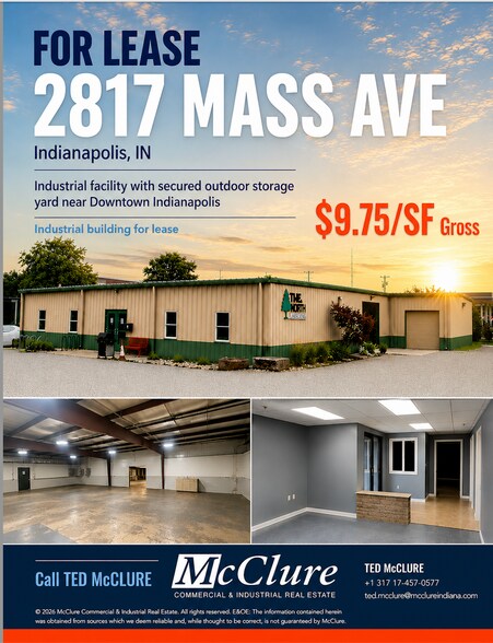 2817 Massachusetts Ave, Indianapolis, IN à louer - Photo de l’immeuble – Image 1 sur 4