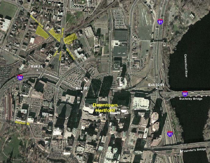 25-73 Albany Ave, Hartford, CT à louer - Aérien – Image 2 sur 9