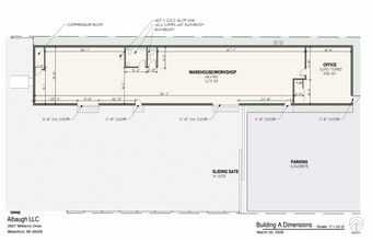 2627 Williams Dr, Waterford, MI à louer Plan d’étage– Image 2 sur 2