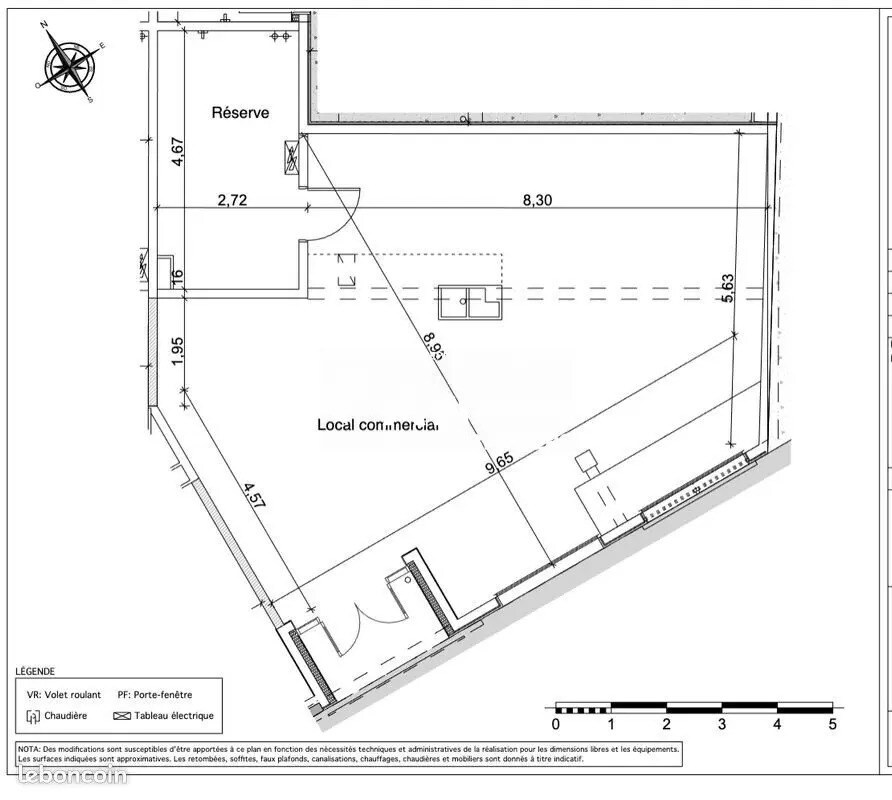 Local commercial dans Saint-Maur-des-Fossés à louer Plan d’étage– Image 1 sur 6
