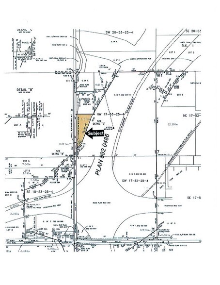 12323 199 St NW, Edmonton, AB à vendre - Plan cadastral – Image 2 sur 6