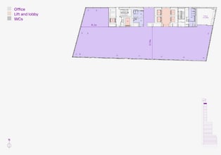 8 Bishopsgate, Londres à louer Plan d’étage– Image 1 sur 1