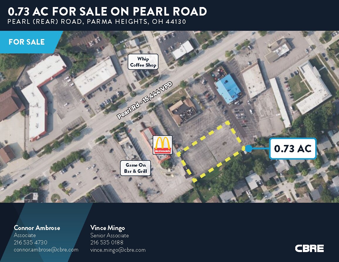 6405 Pearl Rd, Parma Heights, OH à vendre Photo de l’immeuble– Image 1 sur 5