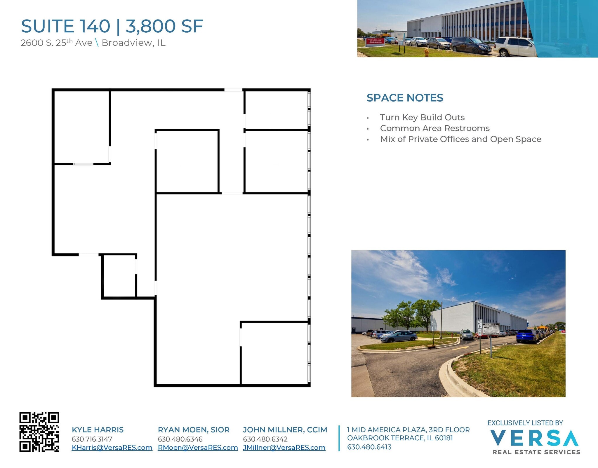 2600 S 25th Ave, Broadview, IL à louer Plan d’étage– Image 1 sur 1