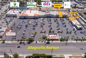 1212-1256 S Magnolia Ave, Anaheim, CA - VUE AÉRIENNE  vue de carte