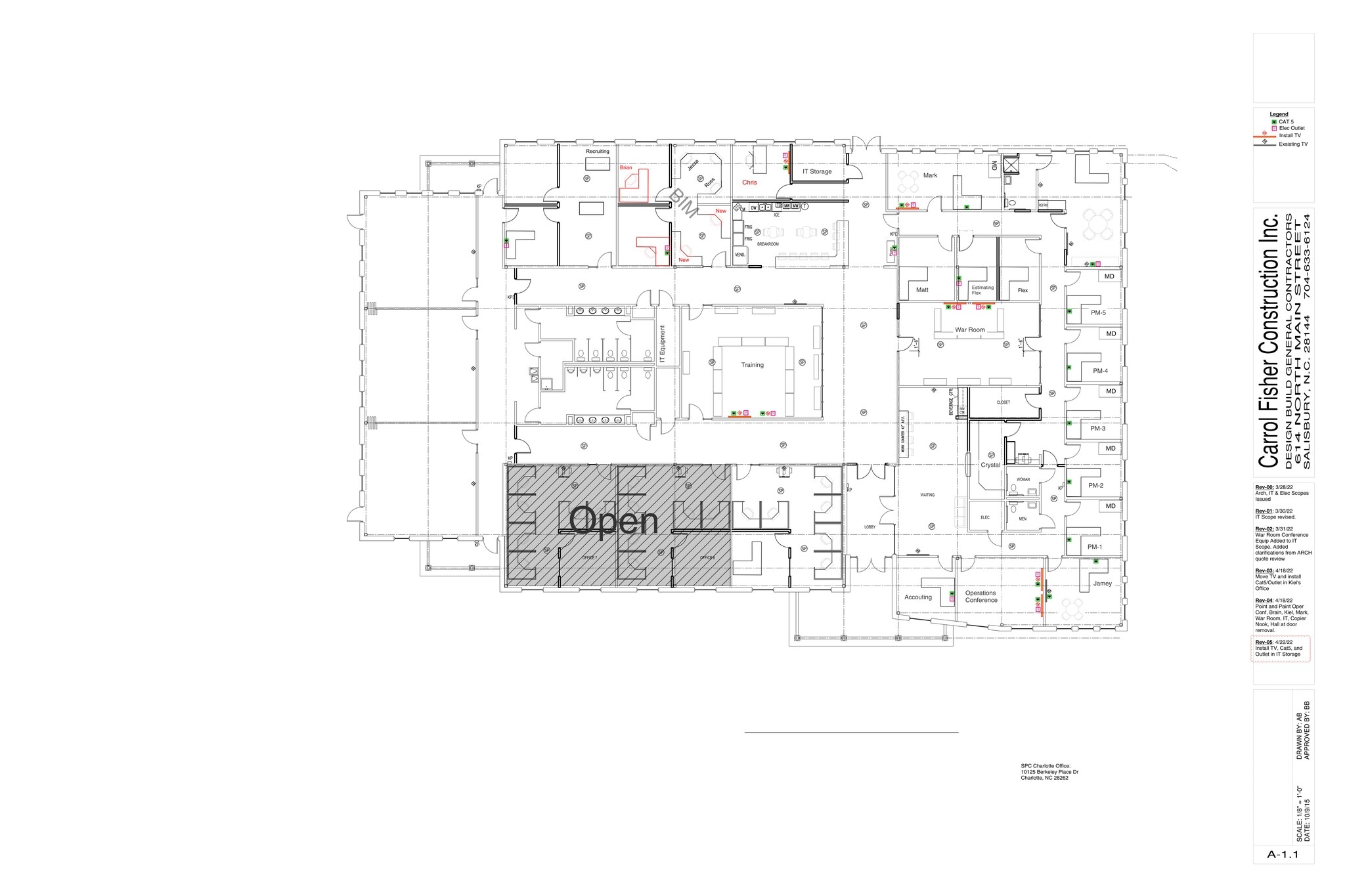 10125 Berkeley Place Dr, Charlotte, NC à louer Plan de site– Image 1 sur 1