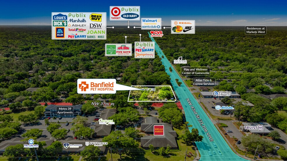 4209 NW 37th Pl, Gainesville, FL à vendre - Photo de l’immeuble – Image 2 sur 5