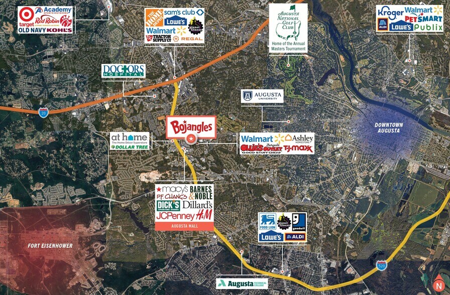 3360 Wrightsboro Rd, Augusta, GA à vendre - Photo de l’immeuble – Image 2 sur 5