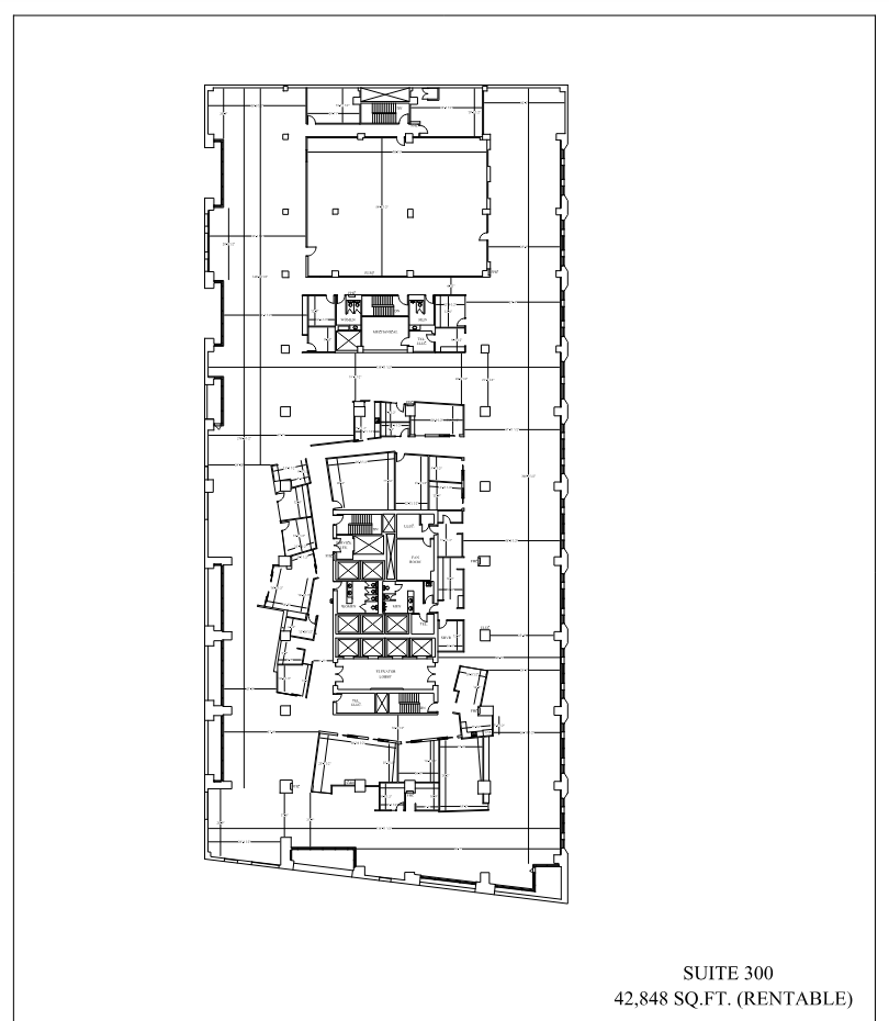 5140 Yonge St, Toronto, ON à louer Plan d’étage– Image 1 sur 1