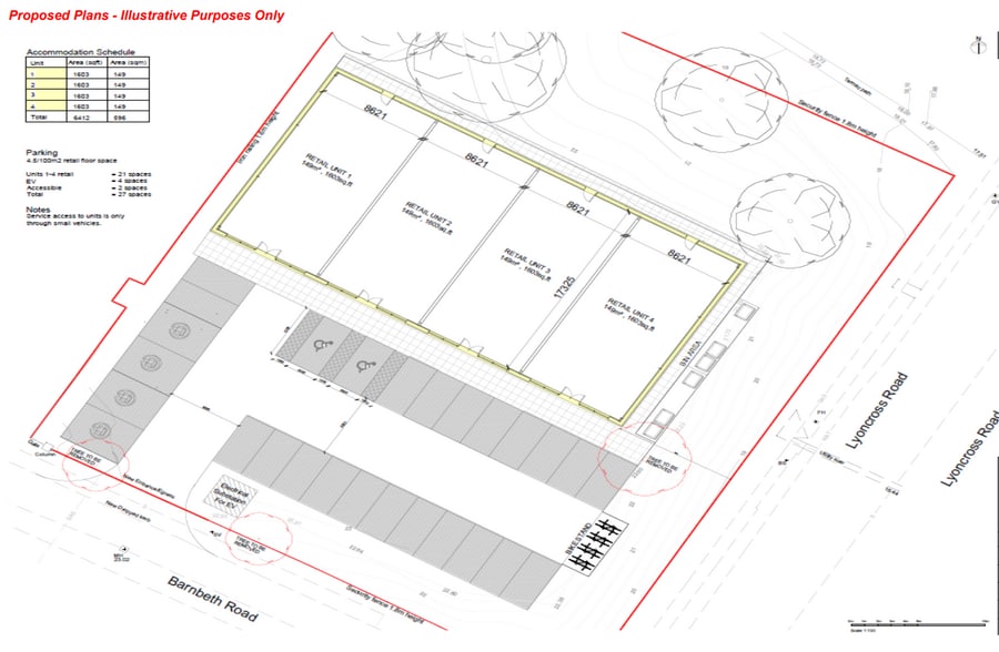 1-4 Barnbeth Rd, Glasgow à louer - Plan de site – Image 2 sur 2