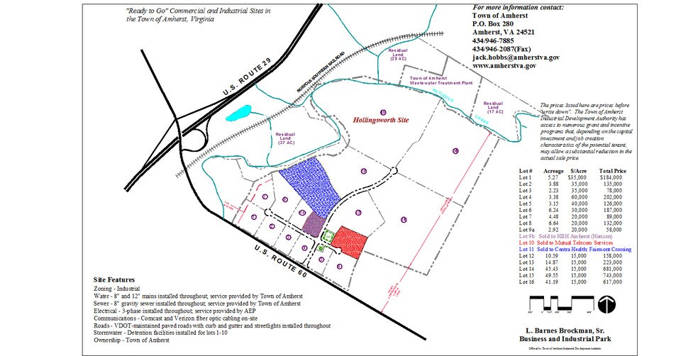 Brockman Park Drive, West & East Commerce St, Amherst, VA à vendre - Photo de l’immeuble – Image 3 sur 7