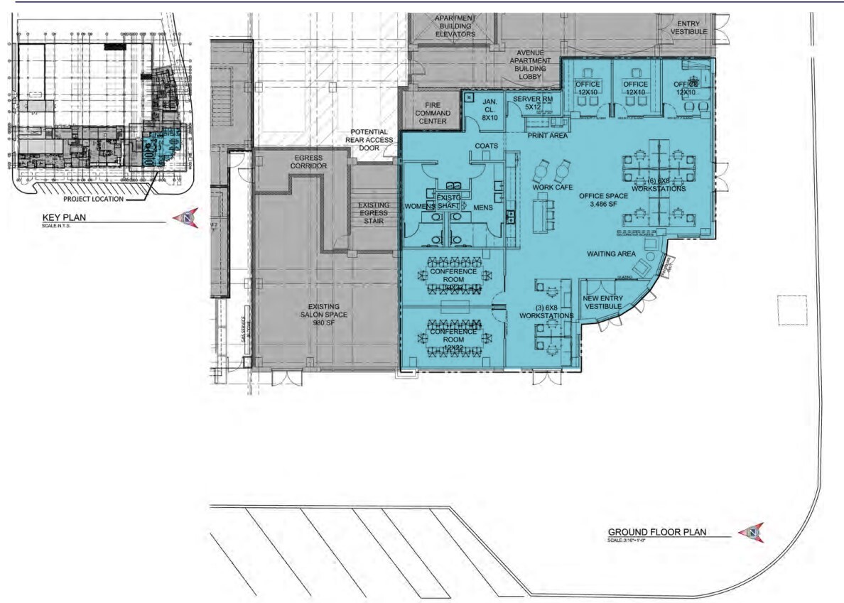 1211 Saint Clair Ave NE, Cleveland, OH à louer Plan d’étage– Image 1 sur 1