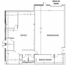 1051 E Main St, East Dundee, IL à louer Plan d’étage– Image 1 sur 9