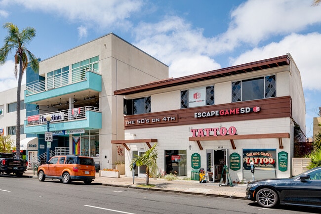 Plus de détails pour 3940 4th Ave, San Diego, CA - Bureau, Local commercial à louer