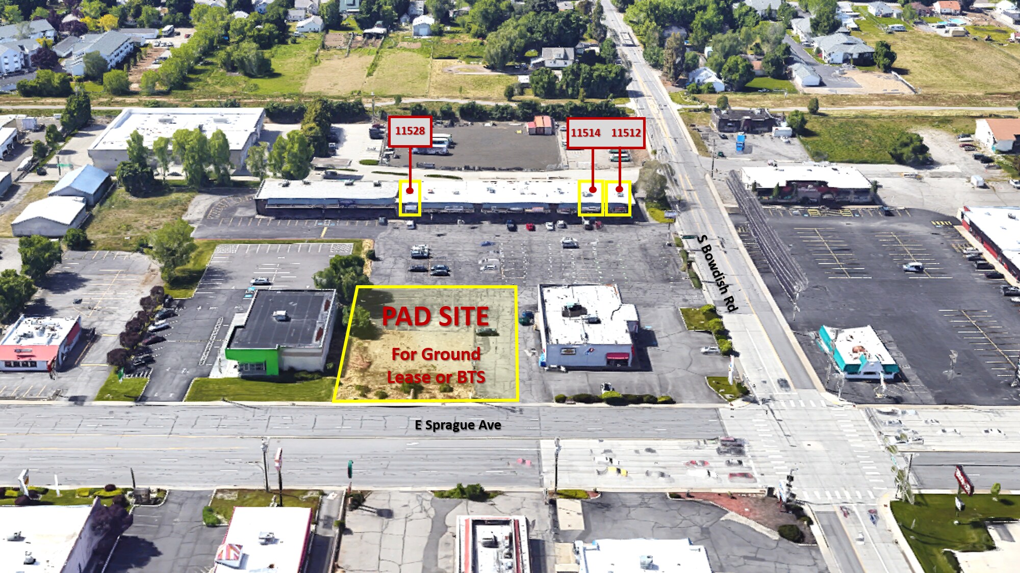 11512-11530 E Sprague Ave, Spokane Valley, WA à louer Photo de l’immeuble– Image 1 sur 3