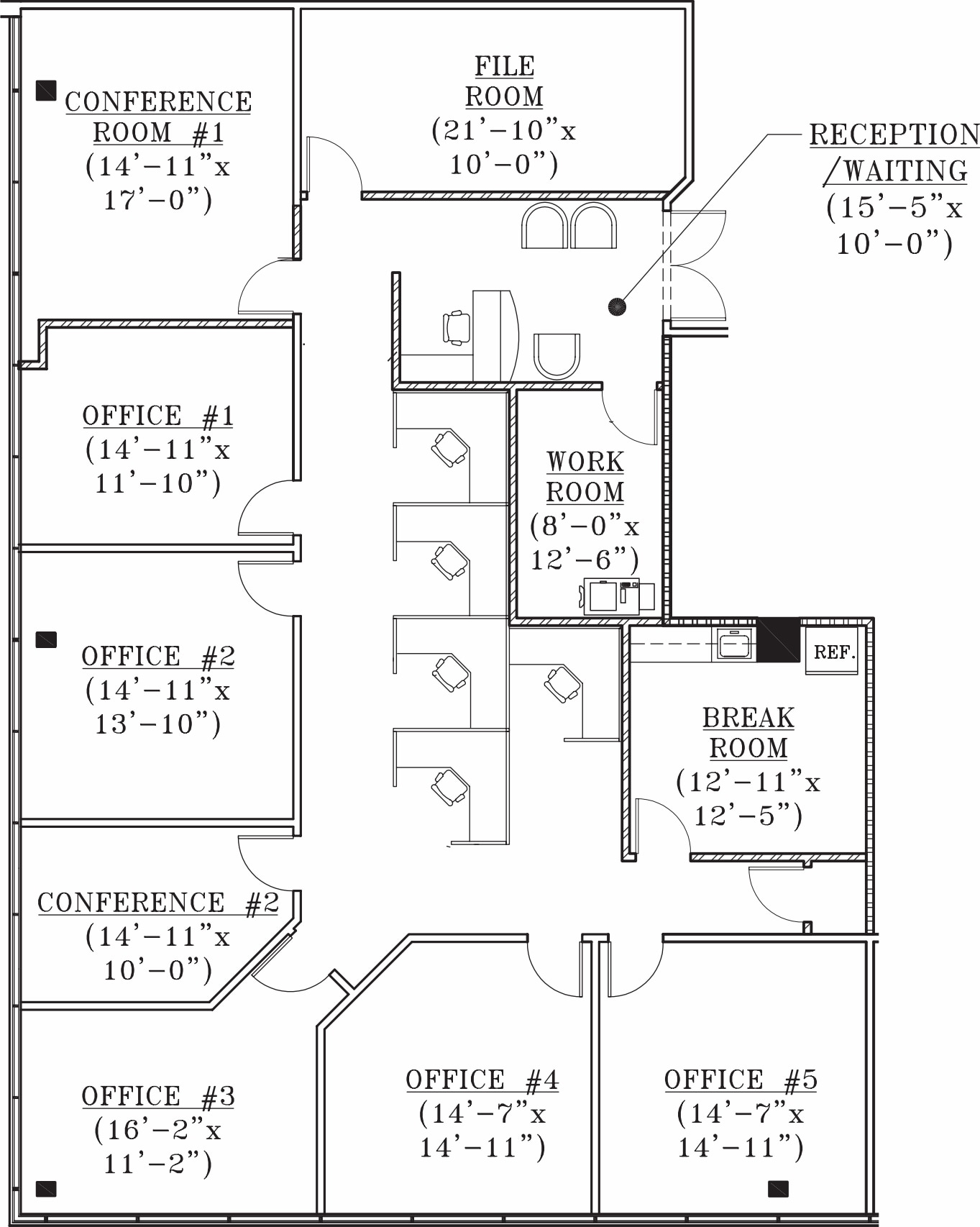 21-00 State Route 208, Fair Lawn, NJ à louer Plan d’étage– Image 1 sur 1