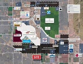 8817 E Pecos Rd, Mesa, AZ - VUE AÉRIENNE  vue de carte