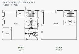 26871 San Bernardino Ave, Redlands, CA à louer Plan d’étage– Image 2 sur 3