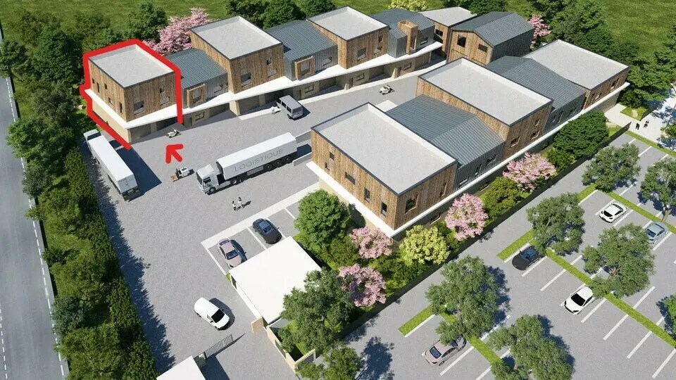 Local d'activités dans Sussargues à vendre Photo de l’immeuble– Image 1 sur 3