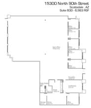 15300 N 90th St, Scottsdale, AZ à louer Plan d’étage– Image 2 sur 2