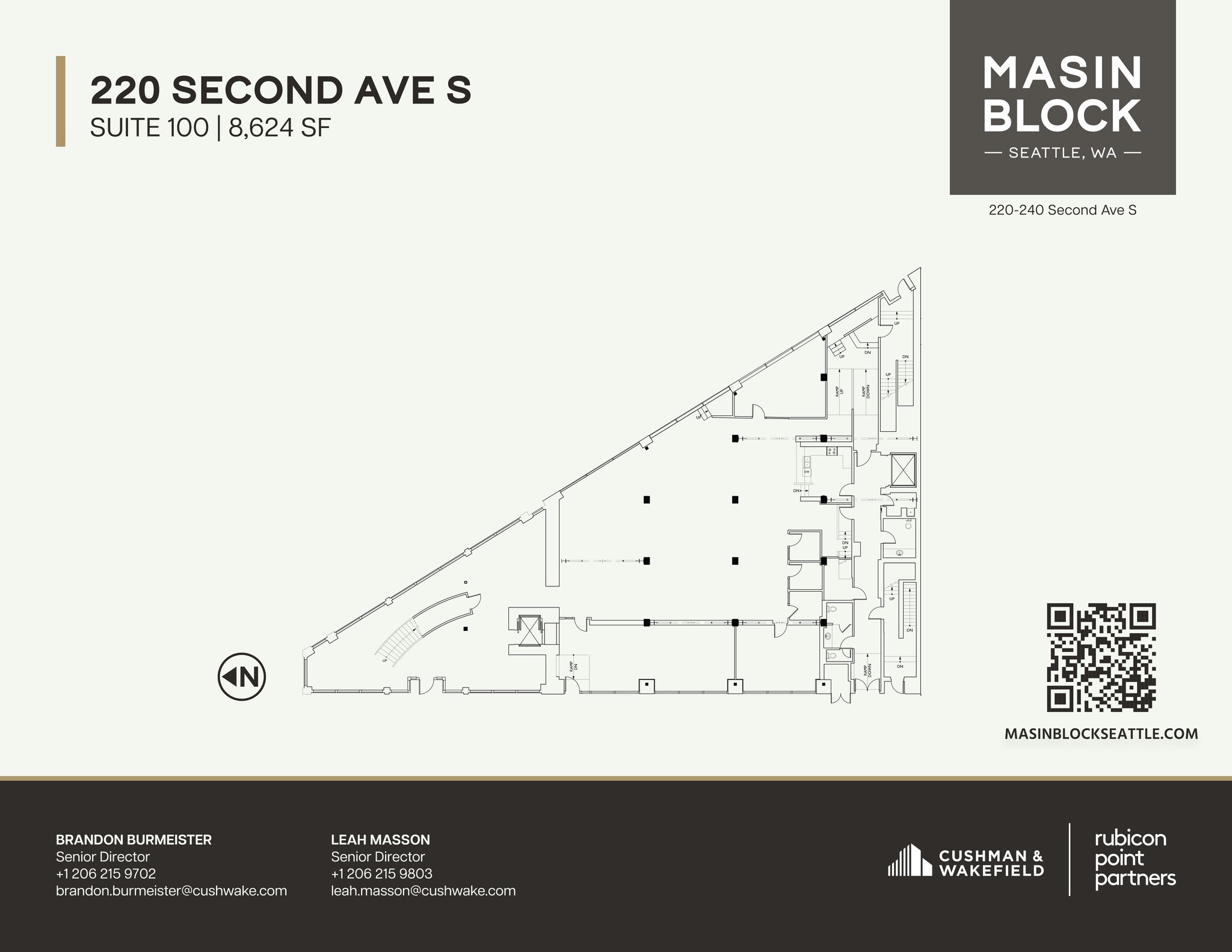 222 2nd Ave S, Seattle, WA à louer Plan de site– Image 1 sur 1