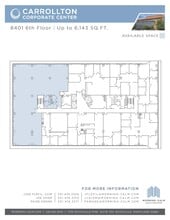 8401 Corporate Dr, Landover, MD à louer Plan d’étage– Image 1 sur 1