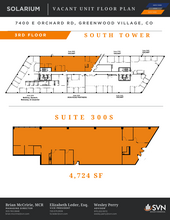 7400 E Orchard Rd, Greenwood Village, CO à louer Plan d’étage– Image 1 sur 1