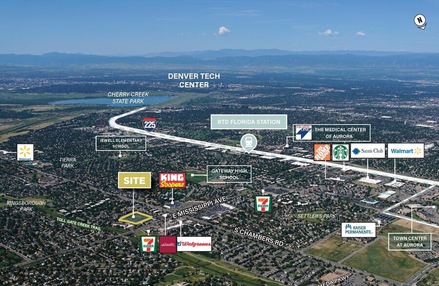 NWC E. Arizona & S. Idalia St ave, Aurora, CO à vendre - Aérien – Image 1 sur 1