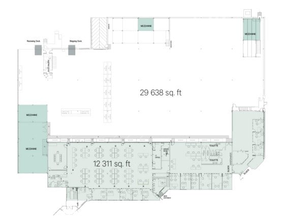 10905-10975 Boul Louis-H.-La Fontaine, Montréal, QC à louer Plan d’étage– Image 1 sur 1