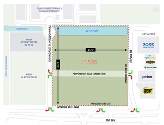 Plus de détails pour 2301 FM 365, Port Arthur, TX - Terrain à vendre