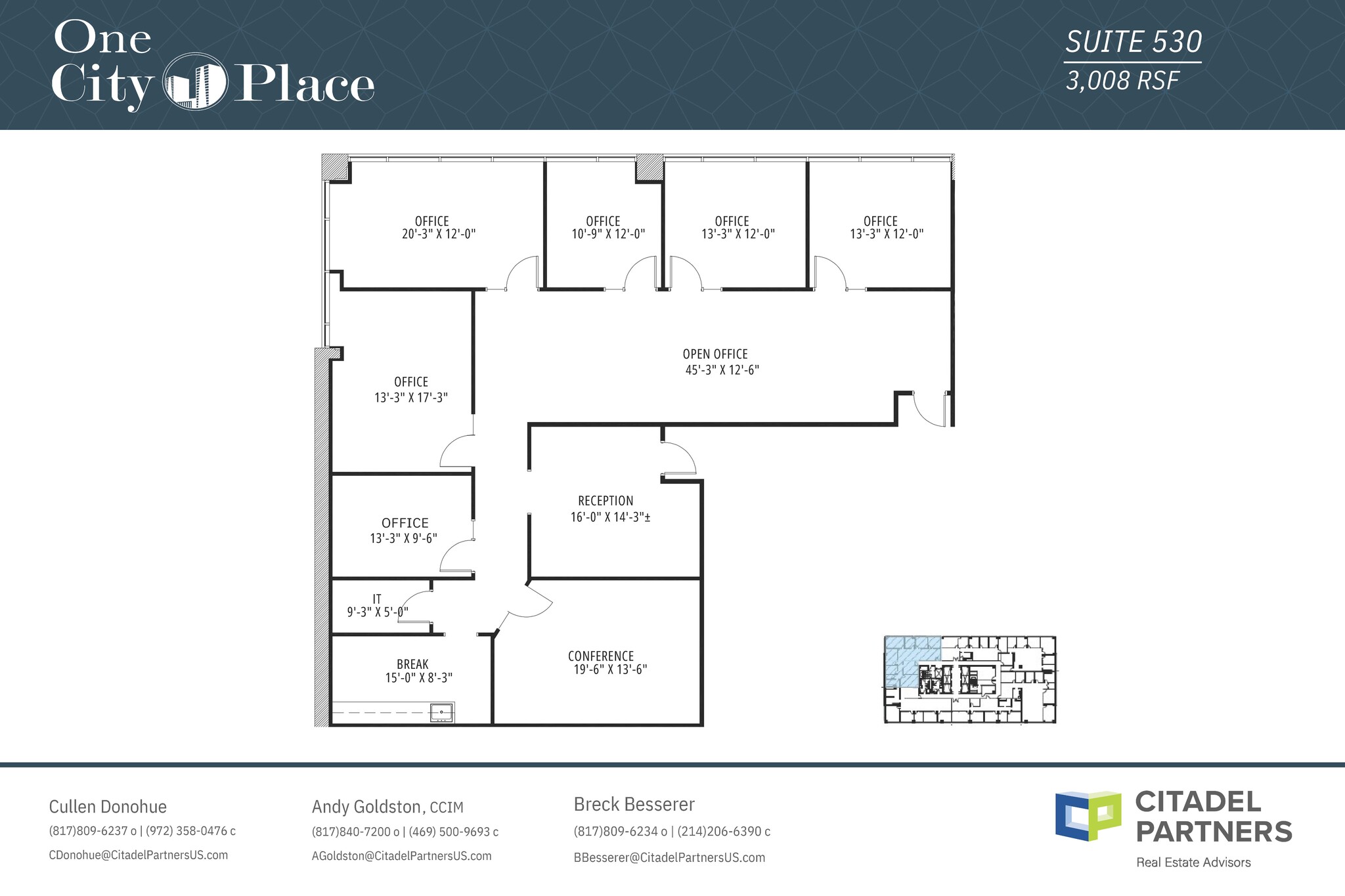 300 Throckmorton St, Fort Worth, TX à louer Plan d’étage– Image 1 sur 12