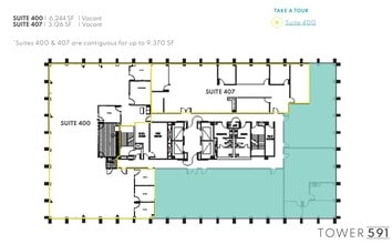 591 Camino de la Reina, San Diego, CA à louer Plan d’étage– Image 1 sur 1