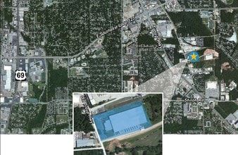 4520 Old Troup Hwy, Tyler, TX - VUE AÉRIENNE  vue de carte