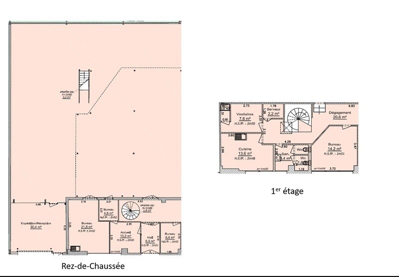 Local d’activités dans Saint-Priest à louer - Plan d’étage – Image 2 sur 9