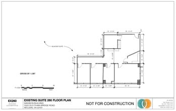1320 Old Chain Bridge Rd, McLean, VA à louer Plan d’étage– Image 1 sur 1