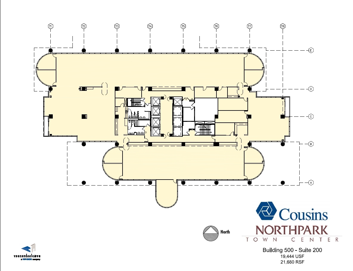 1200 Abernathy Rd NE, Atlanta, GA à louer Plan d’étage– Image 1 sur 1