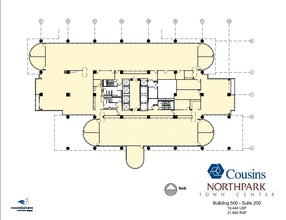 1200 Abernathy Rd NE, Atlanta, GA à louer Plan d’étage– Image 1 sur 1