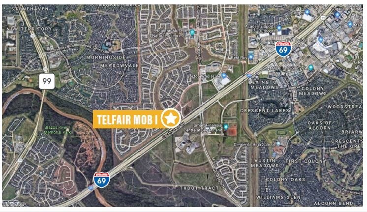6921 Brisbane Ct, Sugar Land, TX à louer - Aérien – Image 3 sur 10