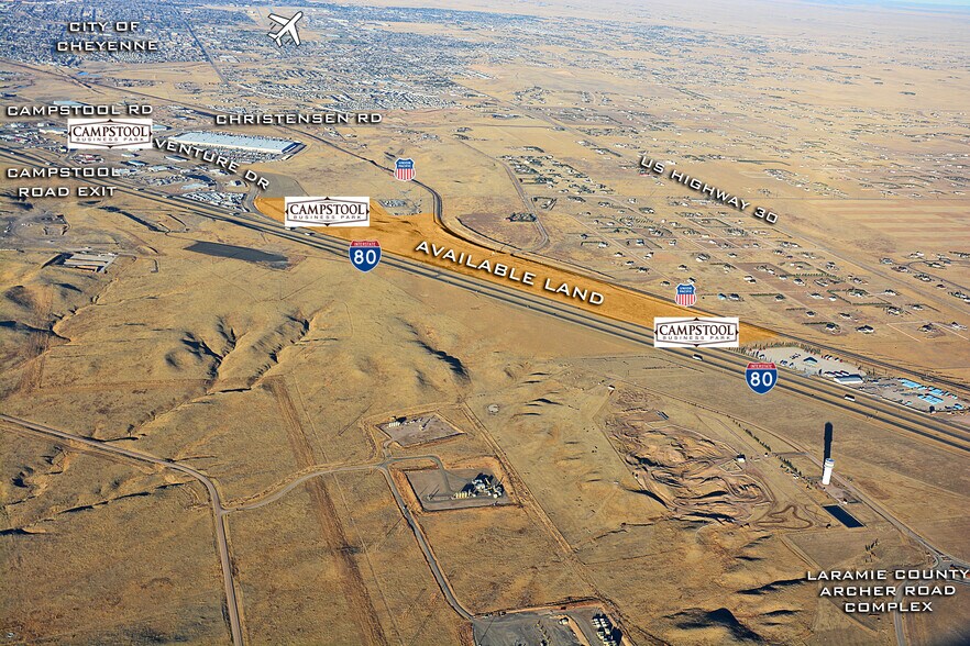 Campstool Rd, Cheyenne, WY à vendre - Aérien – Image 3 sur 8