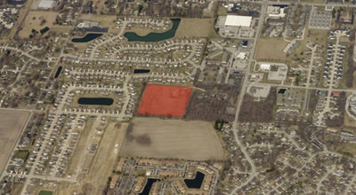 0 Zartman, Kokomo, IN - VUE AÉRIENNE  vue de carte