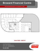 500 E Broward Blvd, Fort Lauderdale, FL à louer Plan d’étage– Image 1 sur 1