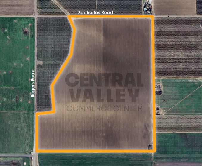 SEC Zacharais Rd & Rogers Rd, Patterson, CA à vendre - Aérien – Image 1 sur 2