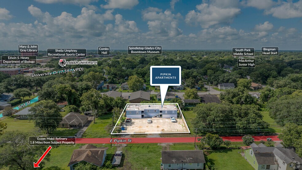 640 E Pipkin St, Beaumont, TX à vendre - Photo de l’immeuble – Image 2 sur 5