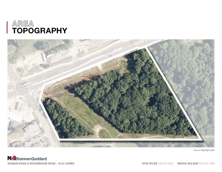 SEC Sigman Road & Rockbridge Road, Conyers, GA à vendre - Photo principale – Image 1 sur 5