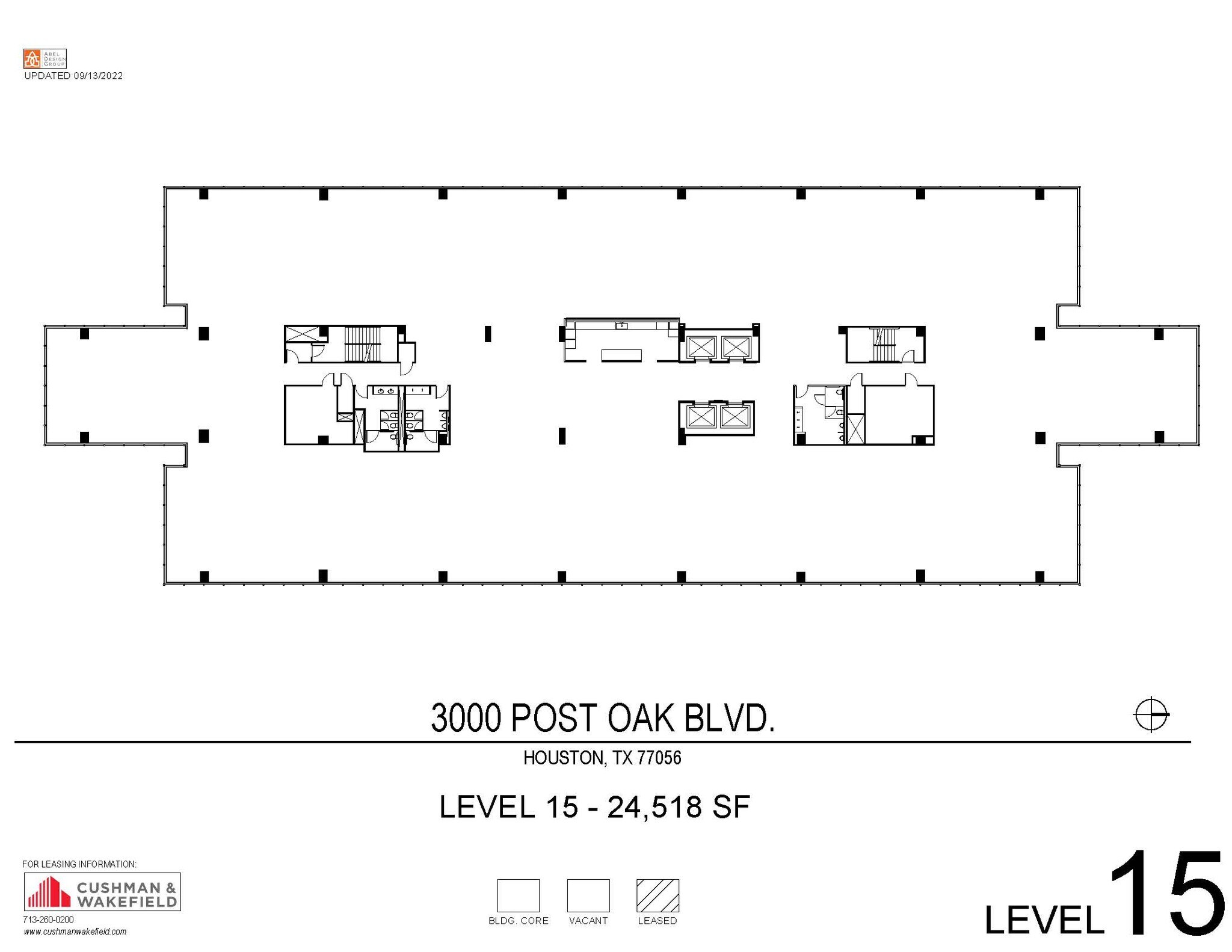 3000 Post Oak Blvd, Houston, TX à louer Plan d’étage– Image 1 sur 1