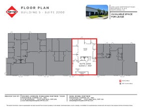 2160-2180 Northpoint Pky, Santa Rosa, CA à louer Plan d’étage– Image 1 sur 6