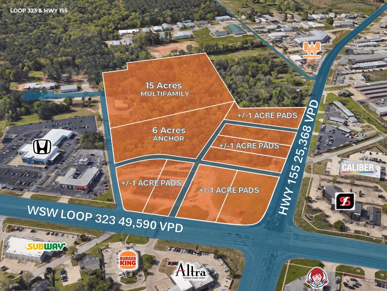 12229 State Hwy 155 hwy, Tyler, TX à louer - Photo principale – Image 1 sur 3